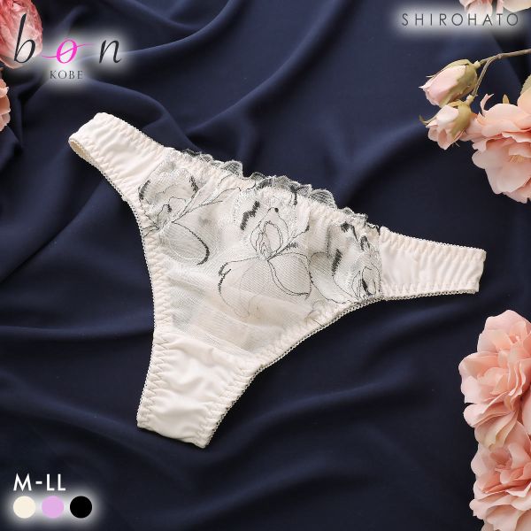 ビーオーエヌ エフォートレスフラワー シリーズ Tバック ショーツ M L LL 大きいサイズ bon
