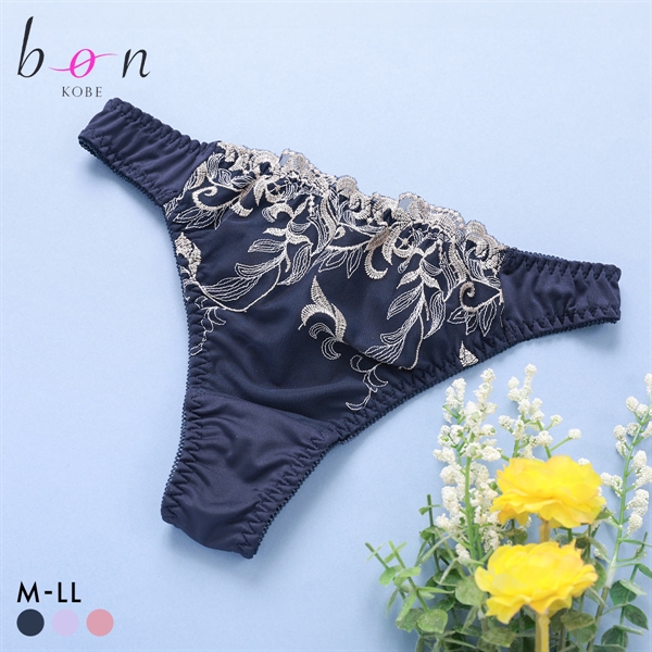 ビーオーエヌ バストメイクブラ シリーズ エレガントローズ Tバック ショーツ M L LL 大きいサイズ bon