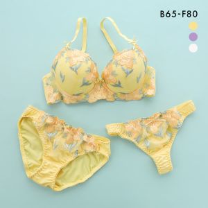 ロイヤルローズ ブラジャー ショーツ セット Tバック 3点セット BCDEF 大きいサイズ