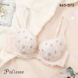 パリーゼ ラピュセル ブラジャー BCD プリーツ Palissee