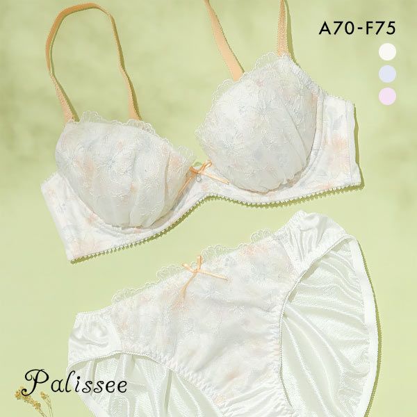 30%OFF パリーゼ Palissee クレールフルール ブラジャー ショーツ セット ナイスフィット ABCDEF 30%OFF パリーゼ Palissee クレールフルール ブラジャー ショーツ セット ナイスフィット ABCDEF