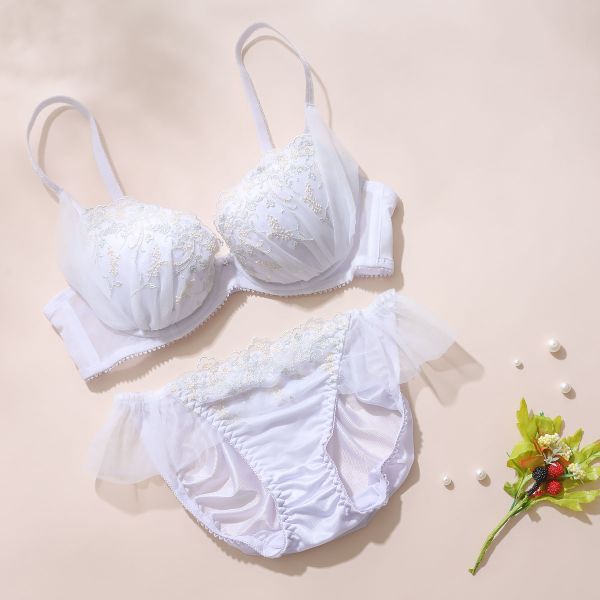 パリーゼ Palissee ミモザ ブラジャー ショーツ セット ナイスフィット ABCDEF 花柄 サイドチュール