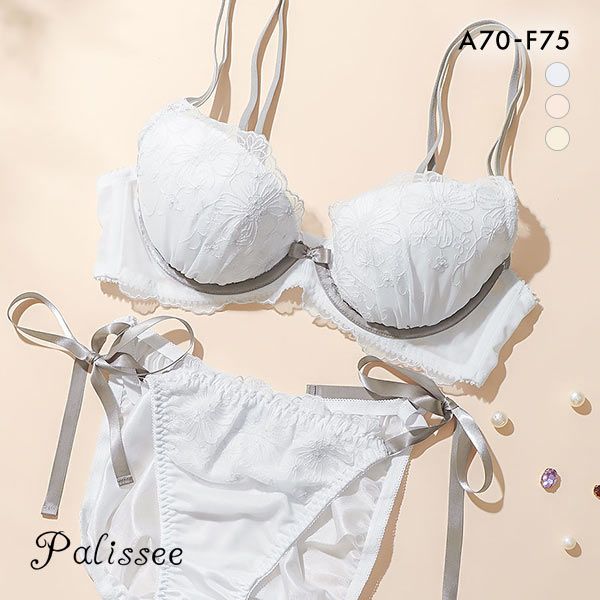 20%OFF パリーゼ Palissee KOREA collection 3wayバイカラーダブルストラップ ブラジャー ショーツ セット ABCDEF サイドリボン 背中見せ バックシャン 20%OFF パリーゼ Palissee KOREA collection 3wayバイカラーダブルストラップ ブラジャー ショーツ セット ABCDEF サイドリボン 背中見せ バックシャン