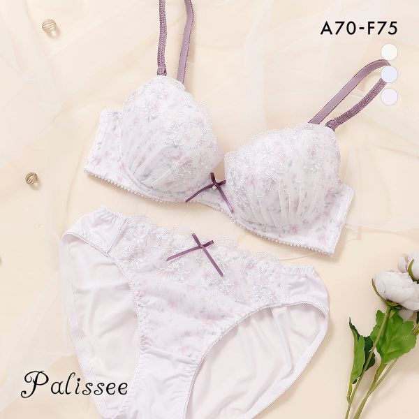 パリーゼ ロマンスフルール ブラジャー ショーツ セット ABCDEF ナイスフィット Palissee