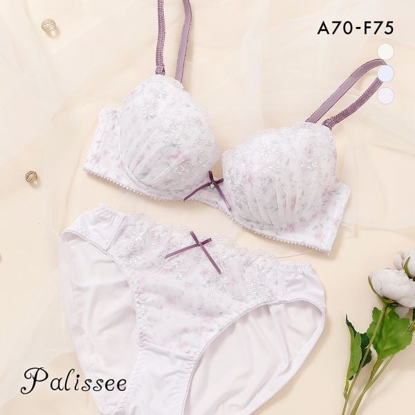 パリーゼ ロマンスフルール ブラジャー ショーツ セット ABCDEF ナイスフィット Palissee