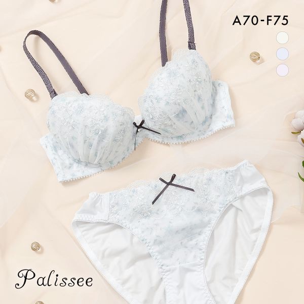 パリーゼ ロマンスフルール ブラジャー ショーツ セット ABCDEF ナイスフィット Palissee