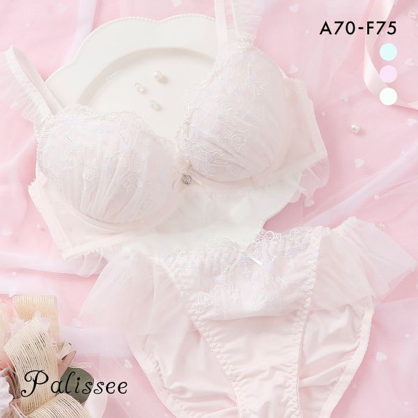 パリーゼ プリンセスフリル ブラセット ABCDEF ブラジャー ショーツ セット おとぎ話 Palissee