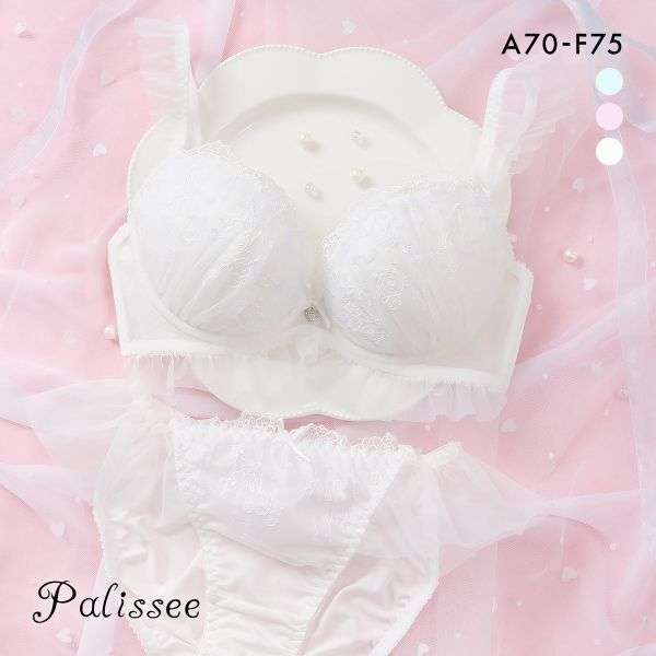パリーゼ プリンセスフリル ブラセット ABCDEF ブラジャー ショーツ セット おとぎ話 Palissee