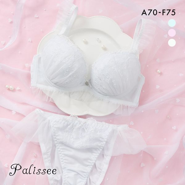 パリーゼ プリンセスフリル ブラセット ABCDEF ブラジャー ショーツ セット おとぎ話 Palissee