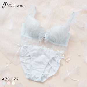 パリーゼ ailes d nge ブラセット ナイスフィット ABCDEF ブラジャー ショーツ セット 天使の羽 サイドリボン Palissee
