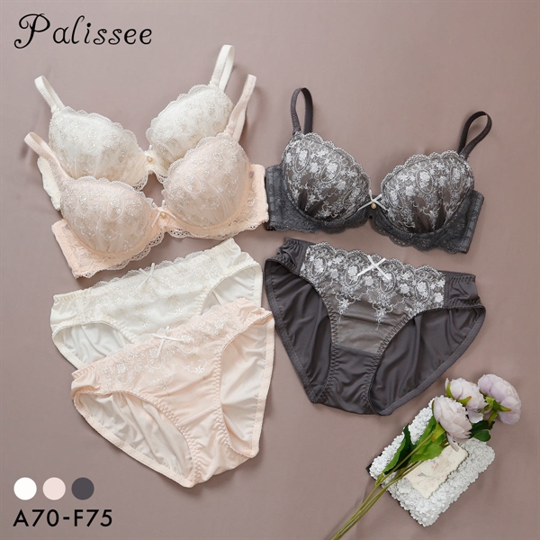 パリーゼ ヴィクトリアローズ ブラセット ABCDEF ブラジャー ショーツ セット ナイスフィット Palissee