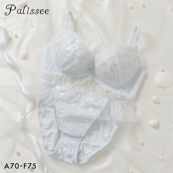 パリーゼ マーメイドシェル ブラセット ABCDEF ブラジャー ショーツ セット ナイスフィット まる胸 Palissee