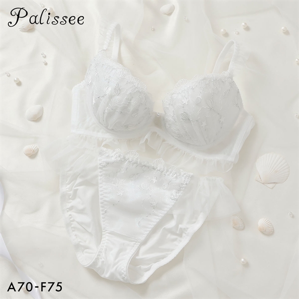 パリーゼ マーメイドシェル ブラセット ABCDEF ブラジャー ショーツ セット ナイスフィット まる胸 Palissee