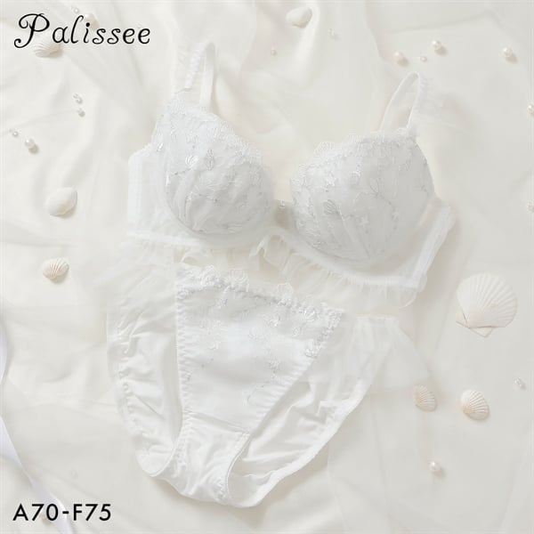 パリーゼ マーメイドシェル ブラセット ABCDEF ブラジャー ショーツ セット ナイスフィット まる胸 Palissee