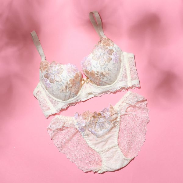 スパークス SPARKS 脇高 ブラジャー ショーツ セット ABCDEF 谷間 盛りブラ ノーマルショーツ バックレース