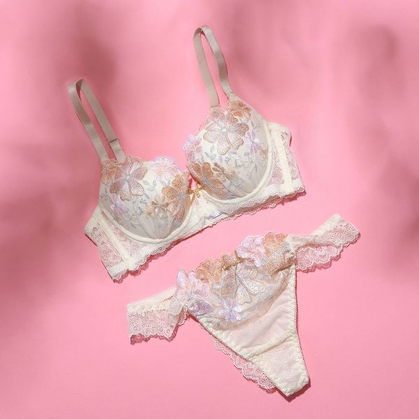 スパークス SPARKS 脇高 ブラジャー ショーツ セット ABCDEF 谷間 盛りブラ Tバックショーツ バックレース