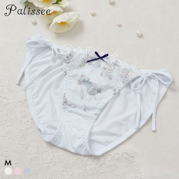 パリーゼ アモーレ サイドリボン ショーツ M 紐ショーツ Palissee