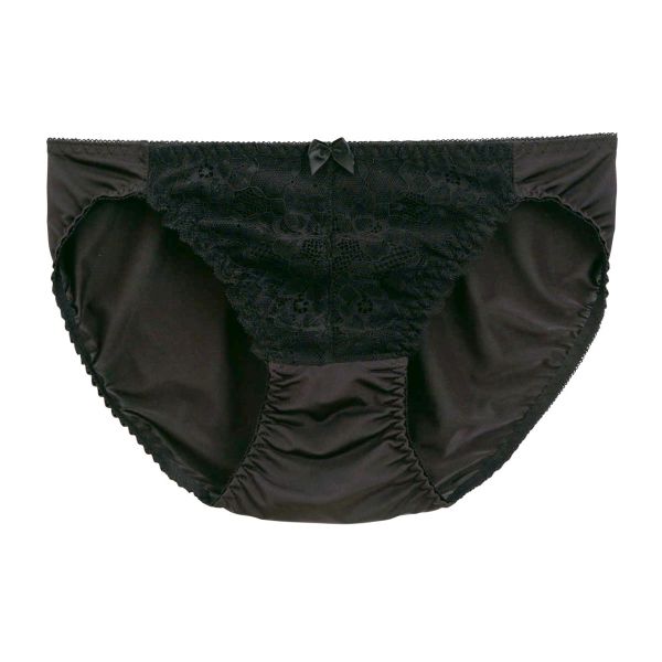 パリーゼ Palissee 大きな胸を小さく見せる フロントレース スタンダード ショーツ M L LL 3L 大きいサイズ 単品