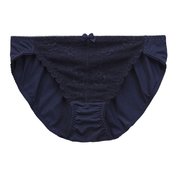 パリーゼ Palissee 大きな胸を小さく見せる フロントレース スタンダード ショーツ M L LL 3L 大きいサイズ 単品