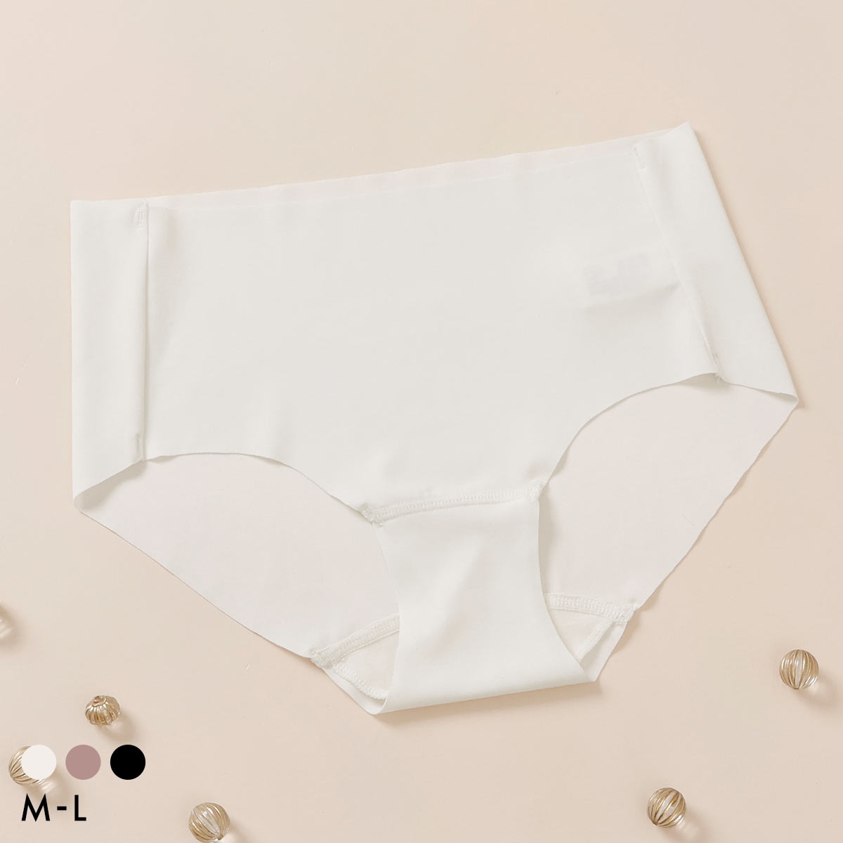 パリーゼ 主役級スタイル ノンワイヤー ブラジャー ペアショーツ スタンダード ひびきにくい ML 下着 Palissee