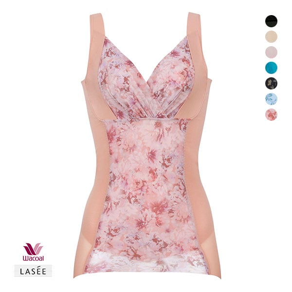 ワコール Wacoal ラゼ LASEE 着やせグラマラス スキニーベール キャミシェイパー 補正下着 ボディシェイパー