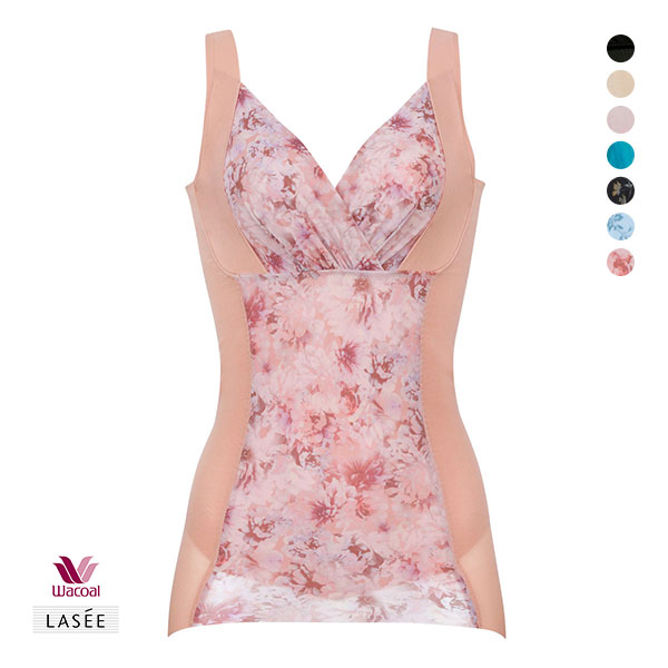 ワコール Wacoal ラゼ LASEE 着やせグラマラス スキニーベール キャミシェイパー 補正下着 ボディシェイパー