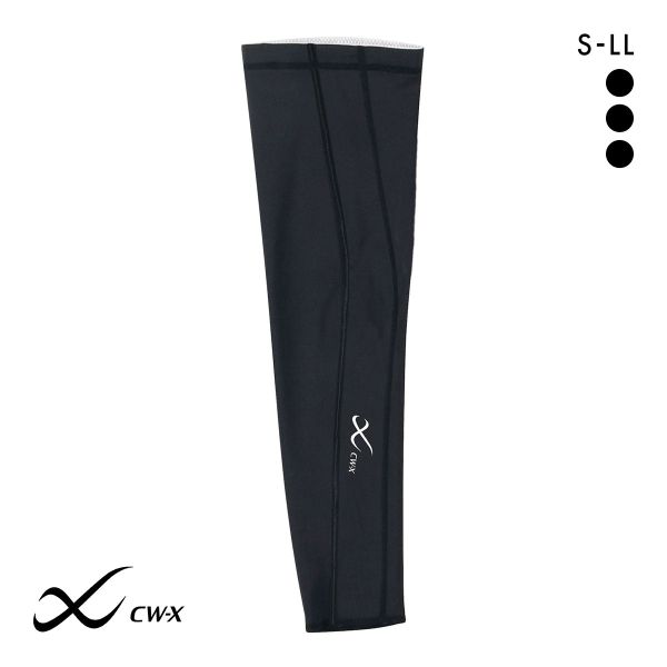 ワコール シーダブリューエックス アームサポーター Unisex 右腕用 男女兼用 BCR001 Wacoal CW-X(BK1-ブラック1-S)