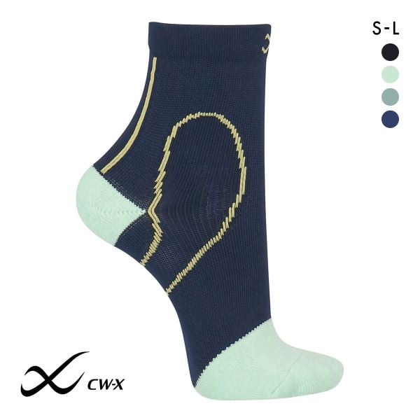 ワコール Wacoal シーダブリューエックス CW-X PARTS 男女兼用サポートソックス ショートタイプ 靴下