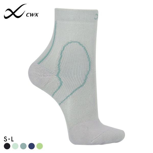 ワコール Wacoal シーダブリューエックス CW-X PARTS 男女兼用サポートソックス ショートタイプ 靴下