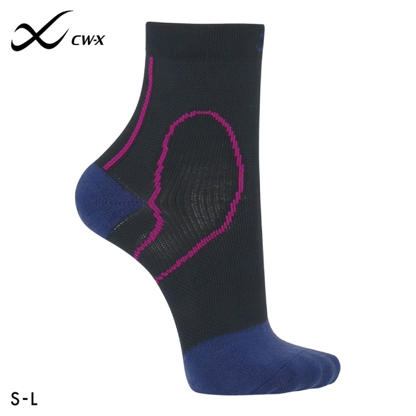 ワコール Wacoal シーダブリューエックス CW-X PARTS 男女兼用サポートソックス ショートタイプ 靴下