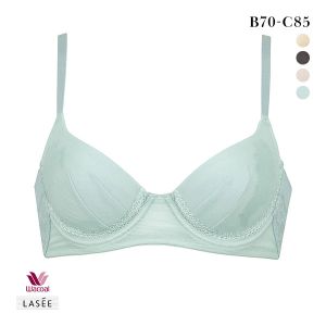 ワコール Wacoal ラゼ LASEE 16G BFA216 BFA416 BFA716 エアリーマーメイドブラ ブラジャー 単品 BC 吸汗速乾 消臭 汗