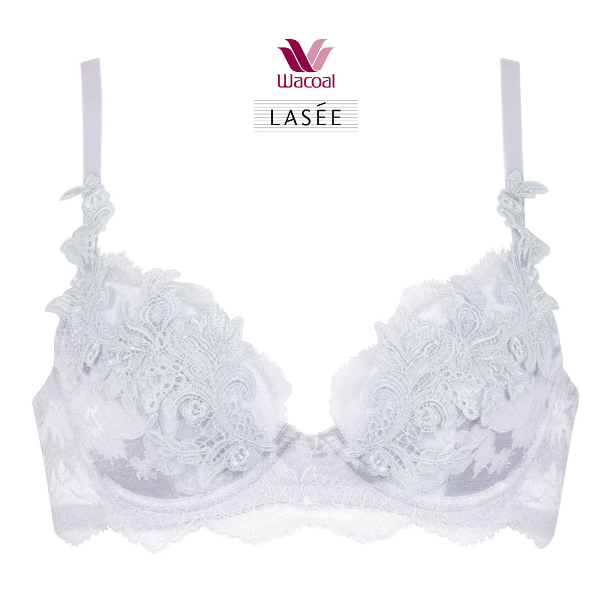 ワコール Wacoal ラゼ LASEE 27G BFA427 パーソナルフィットプラスブラ ブラジャー G 谷間 単品(GY-グレー-G65)