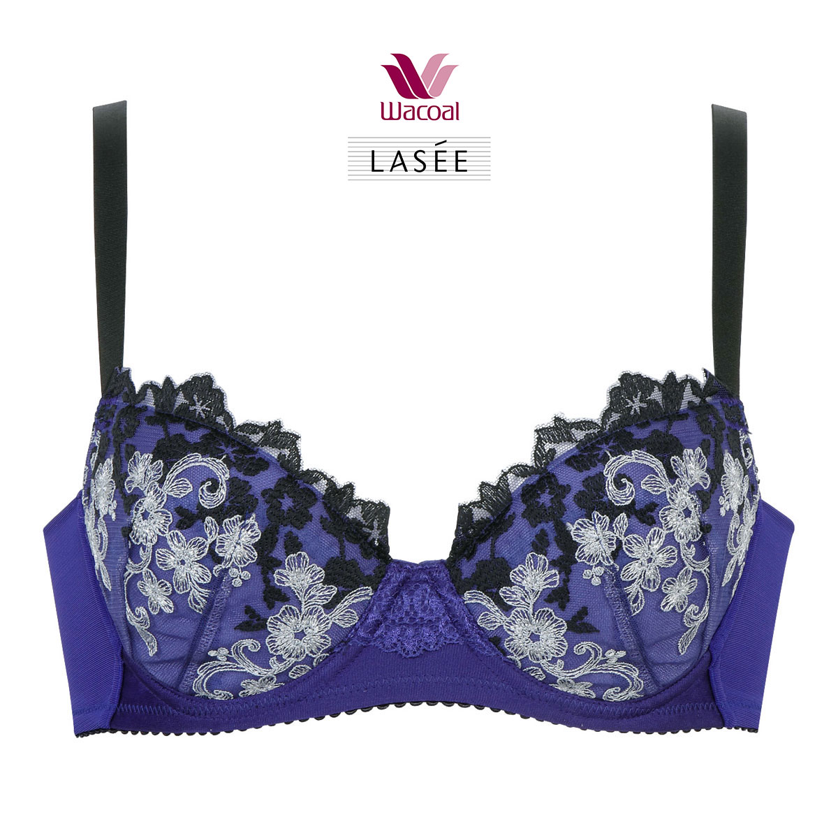 ワコールブラジャー　LASEE ワコール Wacoal ラゼ LASEE 28G BFA428 胸もと年齢マイナス5歳