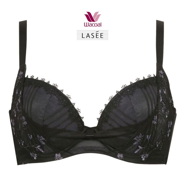 ワコール Wacoal ラゼ LASEE 09G BFA709 リボンブラ 脇すっきり ブラジャー C 脇高 脇肉 単品