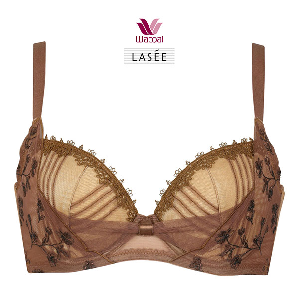 ワコール Wacoal ラゼ LASEE 09G BFA709 リボンブラ 脇すっきり ブラジャー DEF 脇高 脇肉 単品