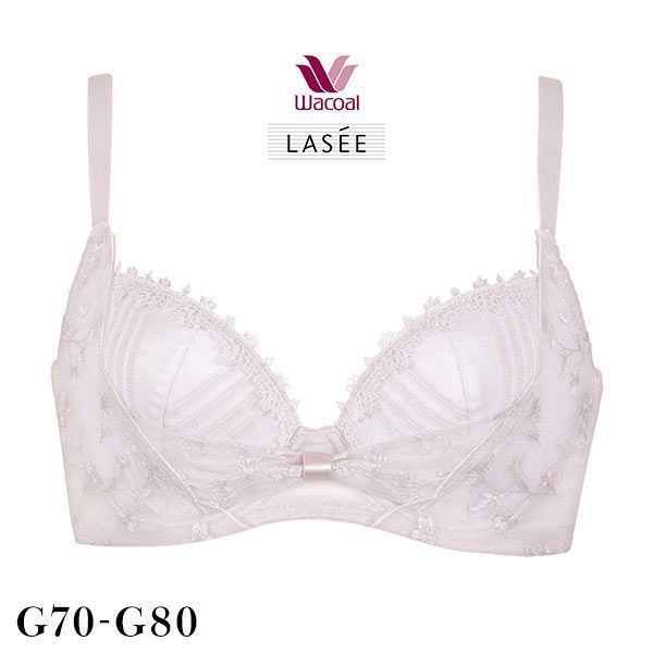 ワコール Wacoal ラゼ LASEE 09G BFA709 リボンブラ 脇すっきり ブラジャー G 脇高 脇肉 単品