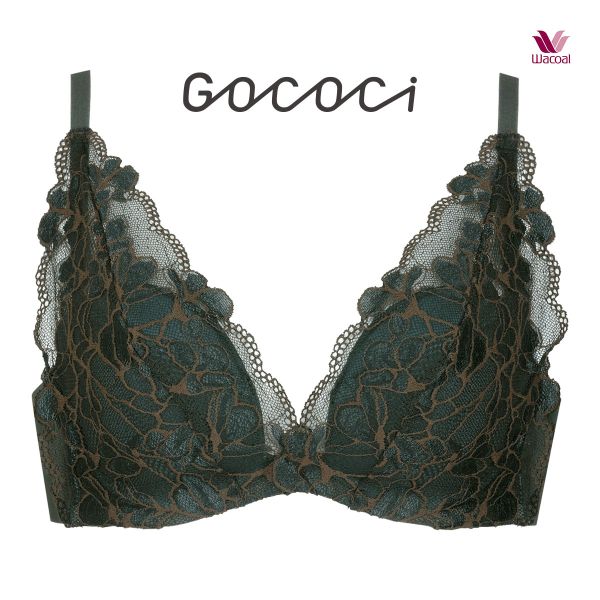 ワコール Wacoal ゴコチ GOCOCi フレキシブラ レース ノンワイヤーブラ BGG202 ラクに美胸キープ ブラジャー ML 単品