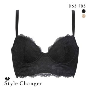 ワコール スタイルチェンジャー 高補整ミドリフ丈ブラ 3/4カップブラジャー DEF Wacoal Style Changer ミドリフ丈