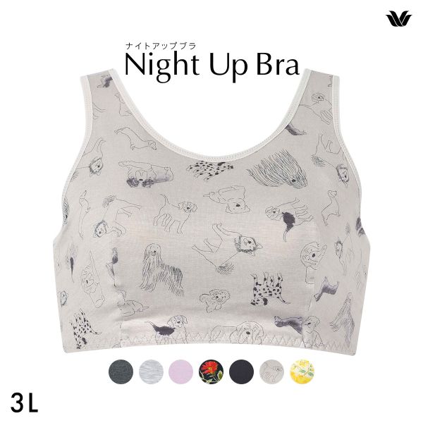 ワコール Wacoal ナイトアップブラ Night Up Bra ナイトブラ ブラジャー BRA164 おやすみブラ 夜用ブラ 3L