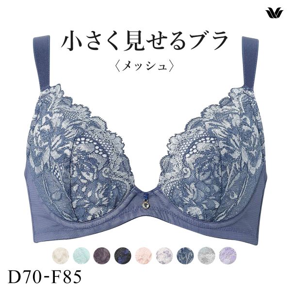 ワコール Wacoal 小さく見せるブラ BRB329 3/4カップ ブラジャー DEF 単品