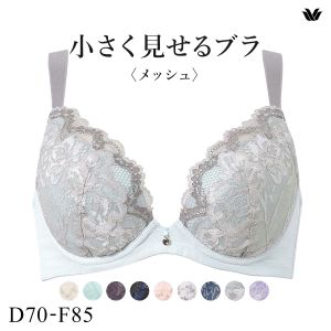 ワコール Wacoal 小さく見せるブラ BRB329 3/4カップ ブラジャー DEF 単品
