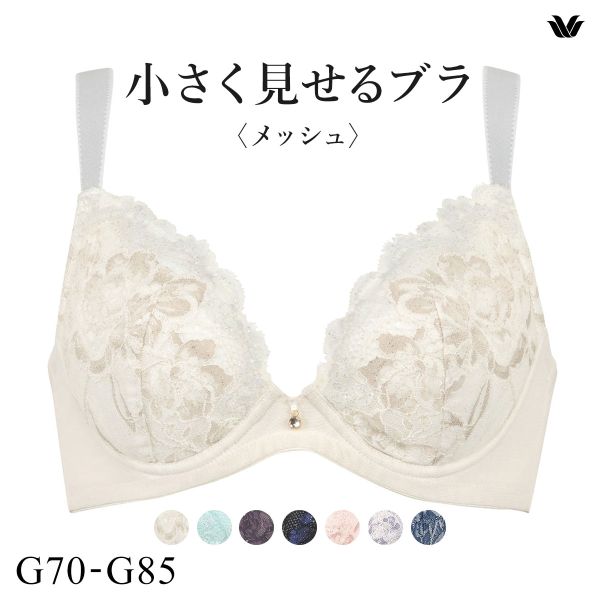 ワコール Wacoal 小さく見せるブラ BRB329 3/4カップ ブラジャー G 単品