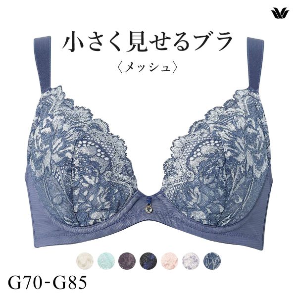 ワコール Wacoal 小さく見せるブラ BRB329 3/4カップ ブラジャー G 単品