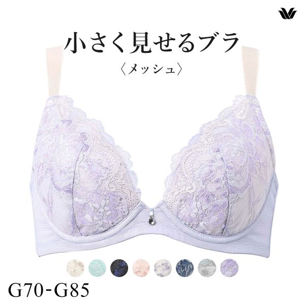 ワコール Wacoal 小さく見せるブラ BRB329 3/4カップ ブラジャー G 単品