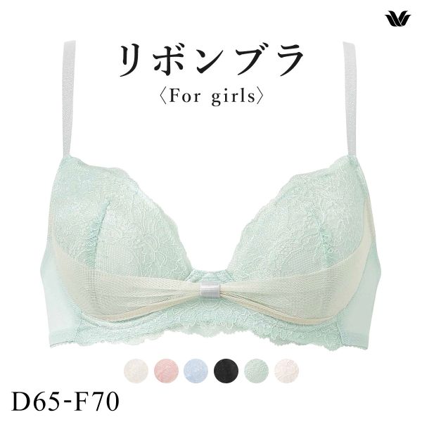 ワコール Wacoal BRB409 ファーストリボンブラ ブラジャー 大きいサイズ DEF 単品