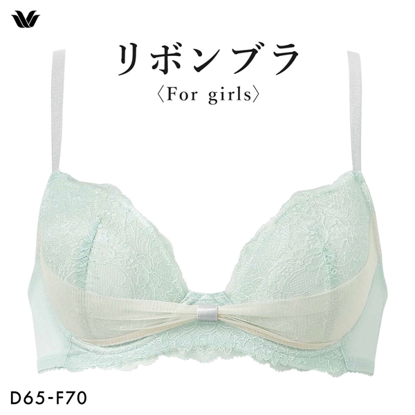 ワコール Wacoal BRB409 ファーストリボンブラ ブラジャー 大きいサイズ DEF 単品