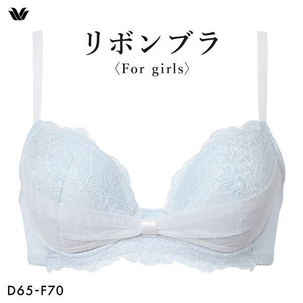 ワコール Wacoal BRB409 ファーストリボンブラ ブラジャー 大きいサイズ DEF 単品