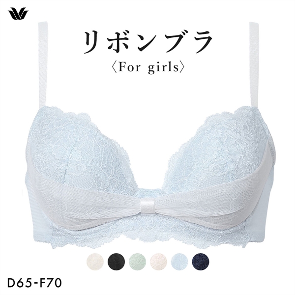 ワコール Wacoal BRB409 ファーストリボンブラ ブラジャー 大きいサイズ DEF 単品