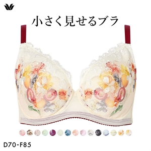 ワコール Wacoal 小さく見せるブラ BRB453 3/4カップ ブラジャー DEF 単品