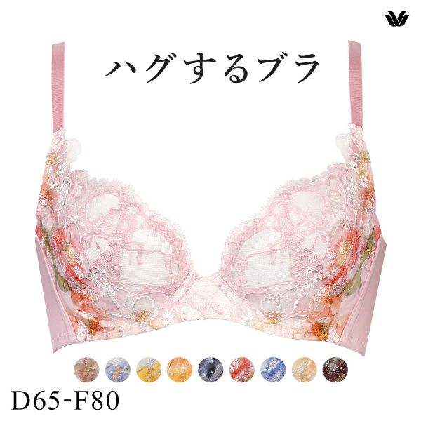ワコール Wacoal ハグするブラ BRB498 ブラジャー DEF 単品